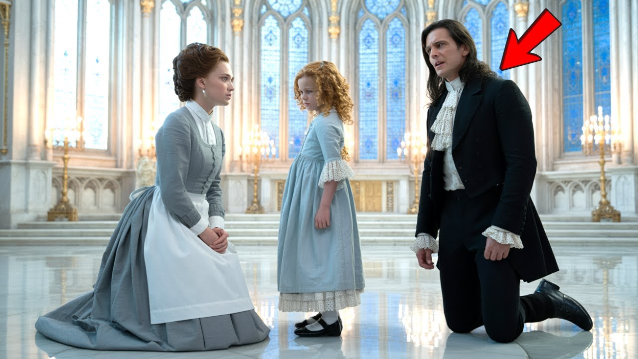 The Little Girl Said “Mama” — and the Waitress Witnessed the Vampire Prince Break Down