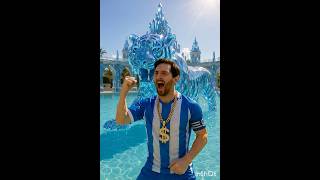 Messi Mocks Ronald Broken Pool Until Neymar Builds A Diamond Pool