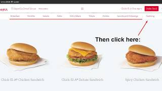 Chick fil A menu and prices