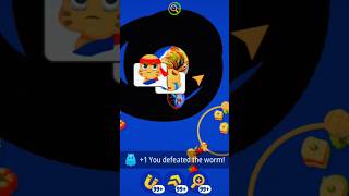 Worms Zone.io Top 1 Gameplay | Biggest Worm Challenge #us #gaming #gameplay