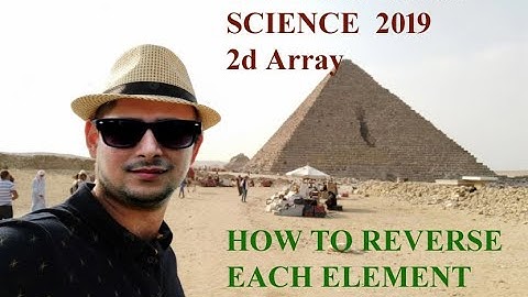 2d Array Palindrome number isc computer science 2019 with class name MatRev