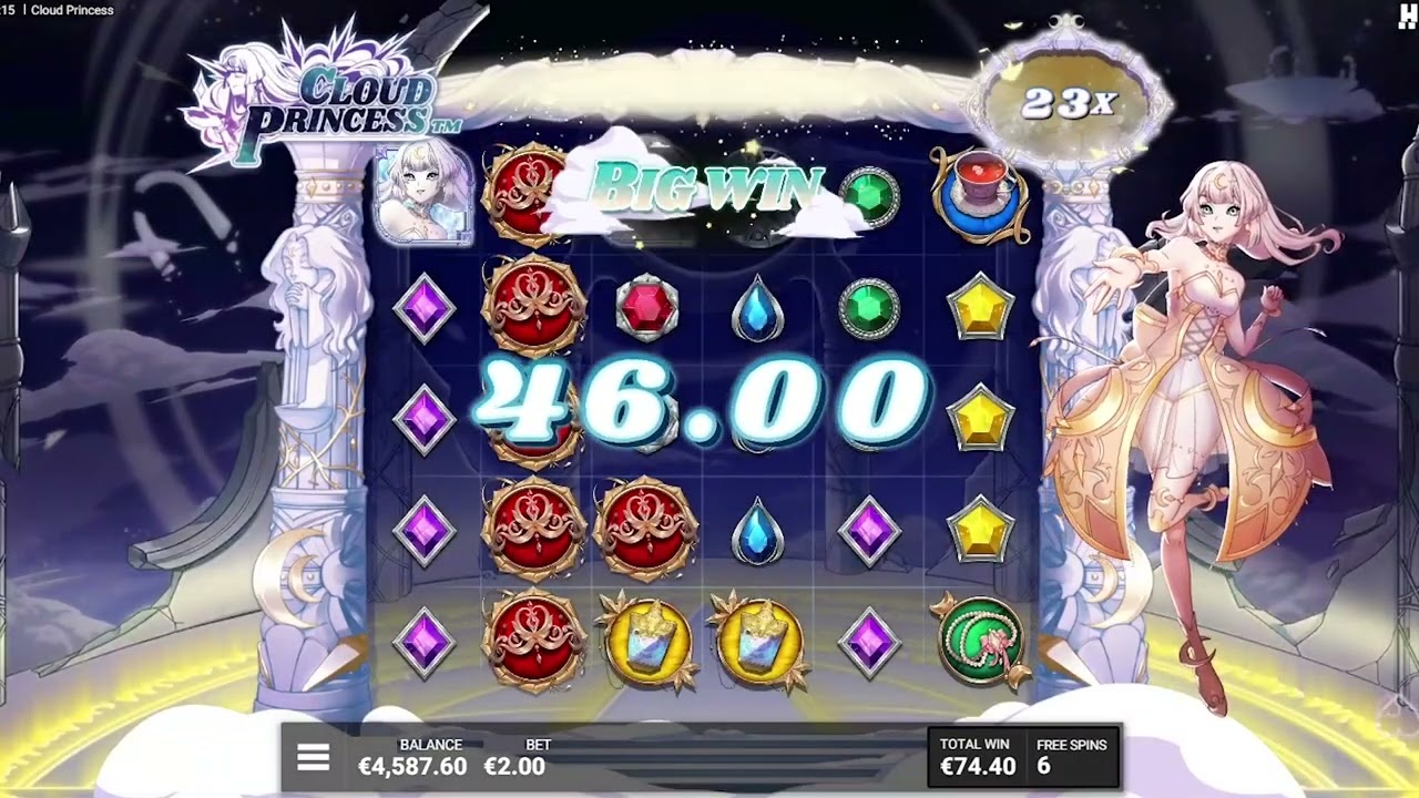 Cloud Princess Slot Big Wins & Bonus Rounds - Hacksaw Gaming Online Slot Gameplay