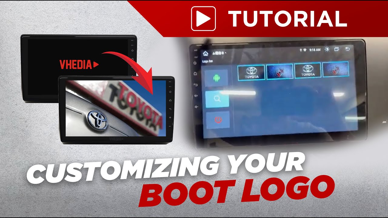 How to Change the Boot Logo on Your Vhedia Head Unit | Custom UI Tips ...