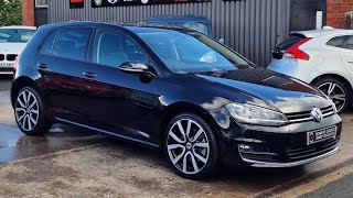 2014 (64) Volkswagen Golf GT 2.0 TDi BMT 5Dr in Deep Black. 16k Miles. 8 Services. Pan Roof. £13,000