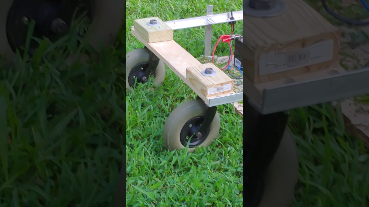 Electric Remote Control Lawnmower!