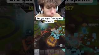 Bro Got A Gun From Spawn Island😂 シ
