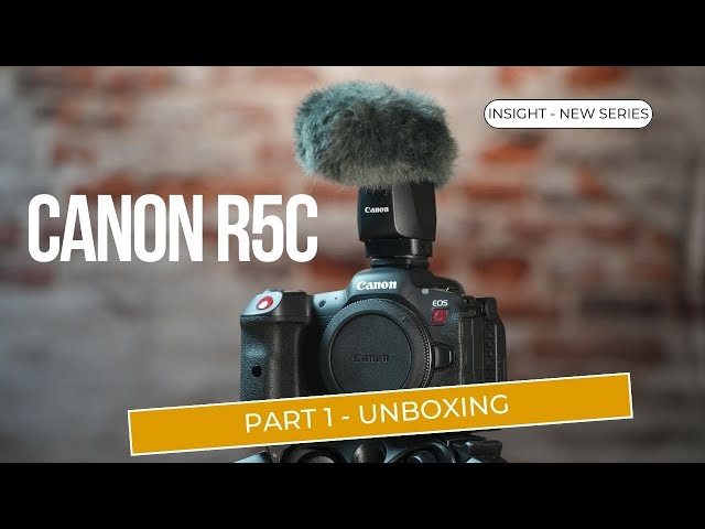 My Canon R5C series- Unboxing the Canon R5C - YouTube