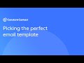 Picking the perfect email template | Constant Contact