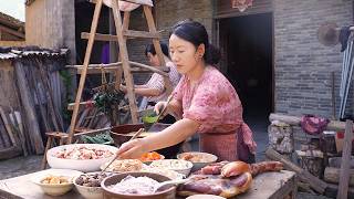 (Zongzi for the Dragon Boat Festival ) 端午粽香 | 老房子的炊煙總在記憶裡飄蕩，粽有萬般味，帶不走的是家鄉。【鄉愁沈丹 Shen Dan】