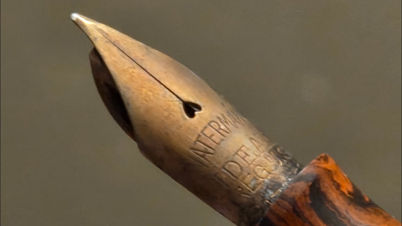 Rare Vintage Fountain Pen Find - YouTube