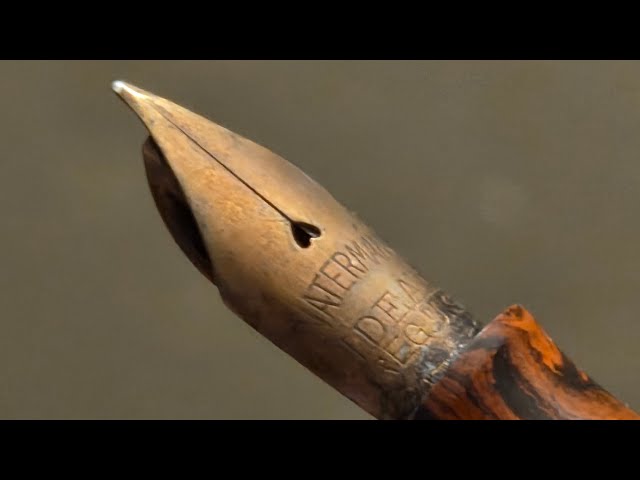 Rare Vintage Fountain Pen Find - YouTube