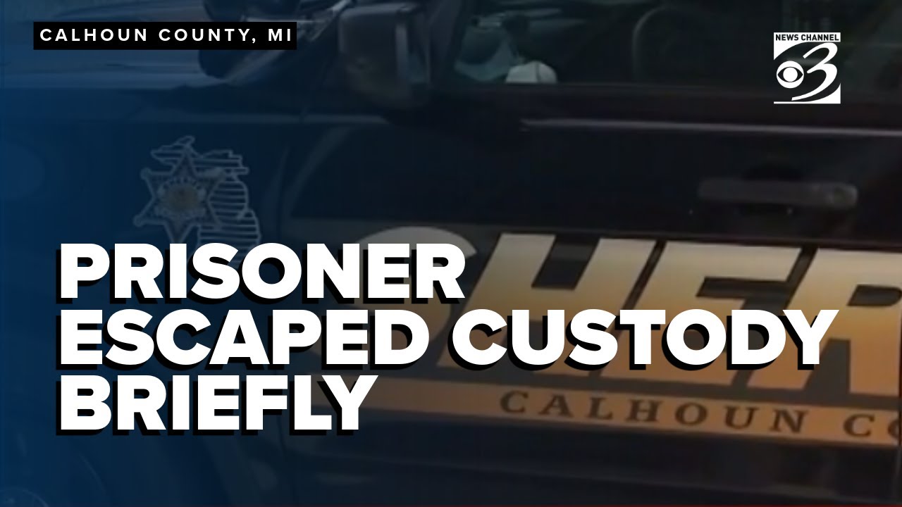 Prisoner was on the run for eight minutes during attempted escape from ...