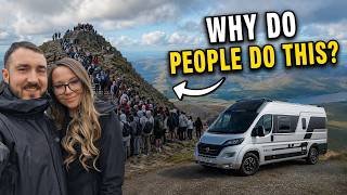 Do You REALLY Have to Queue to Summit Snowdon | Vanlife UK