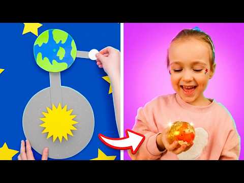 🌈✂️ Easy & Fun DIY Ideas For Creative Kids! 💕 #Kids #DIY #KidsCraft