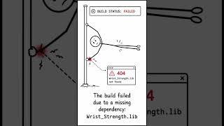 POV: Your Body Has Missing Dependencies #codelife #codingjokes #codingmemes #developerhumo