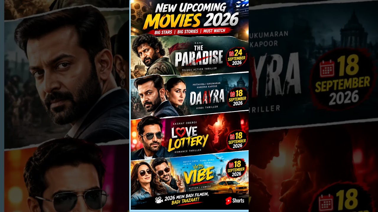 🔥 September 2026 Movie Releases 🎬 | ये 4 Movies देखें!