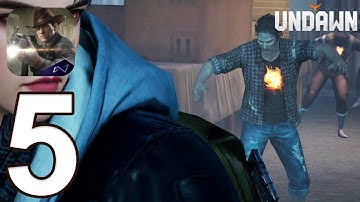 UNDAWN Mobile Gameplay Walkthrough Part 5 - Zombie Attack (Android, iOS)