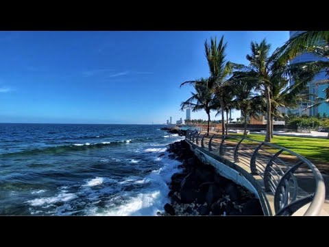 ASMR | Cool Blue Ocean That Soothes Your Mind | Crashing Wave and Nature  Sounds for Relaxation