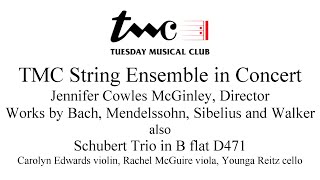 TMC String Ensemble in Concert