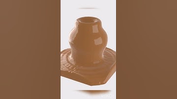 Chocolate pouring on donut 🍩 | Blender | Fluid Simulation | Learn 3D Animation | SUBSCRIBE