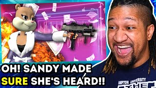 Reaction To Glorb & Sandy Thee Squirrel - Mhmm Official Music Video