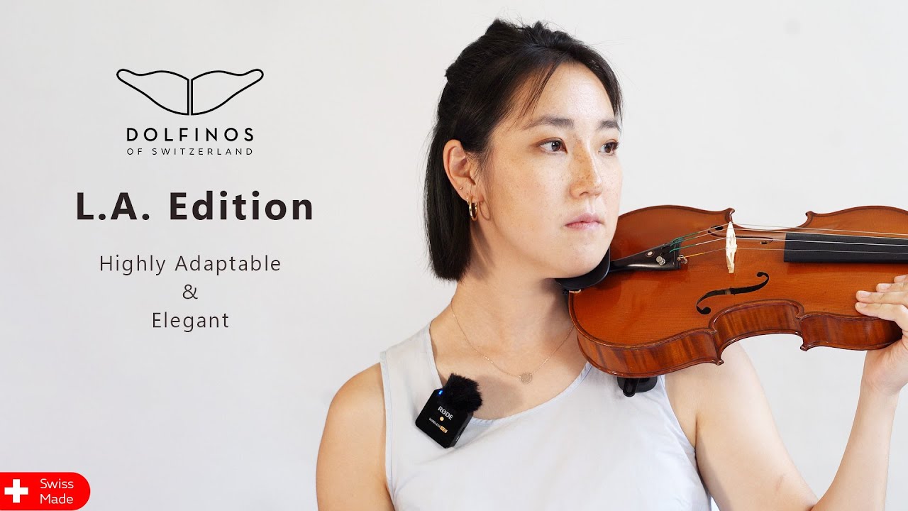 DOLFINOS L.A. Shoulder Rest - for Violin & Viola - YouTube