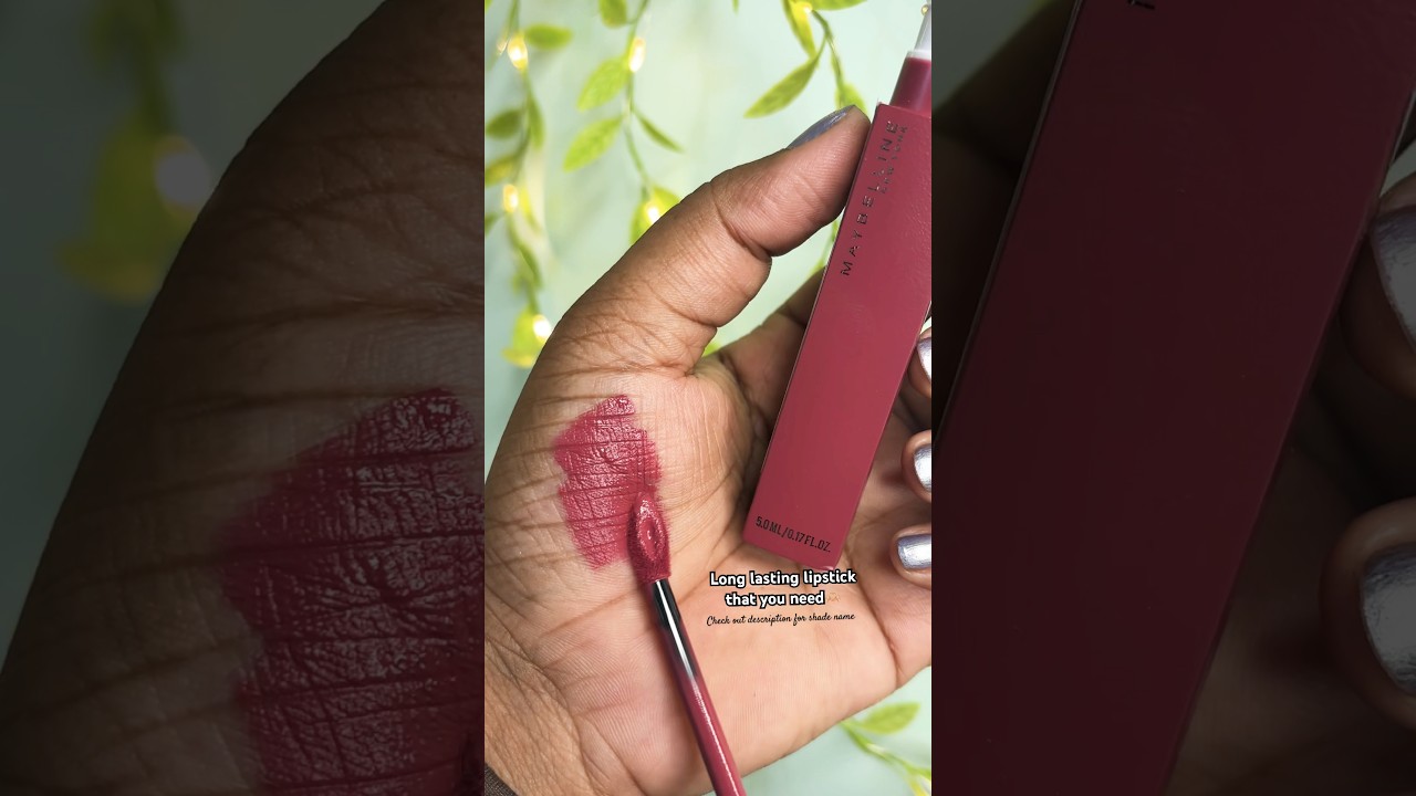 Maybelline superstay matte ink ❤️ 