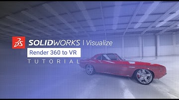 Tutorial: Create 360 panoramic renders from Solidworks for VR presentations.
