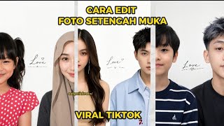 How to Edit the Viral TikTok Half-Face Photo || Edit Couple Half-Face Photos on ChatGPT #fyp screenshot 5