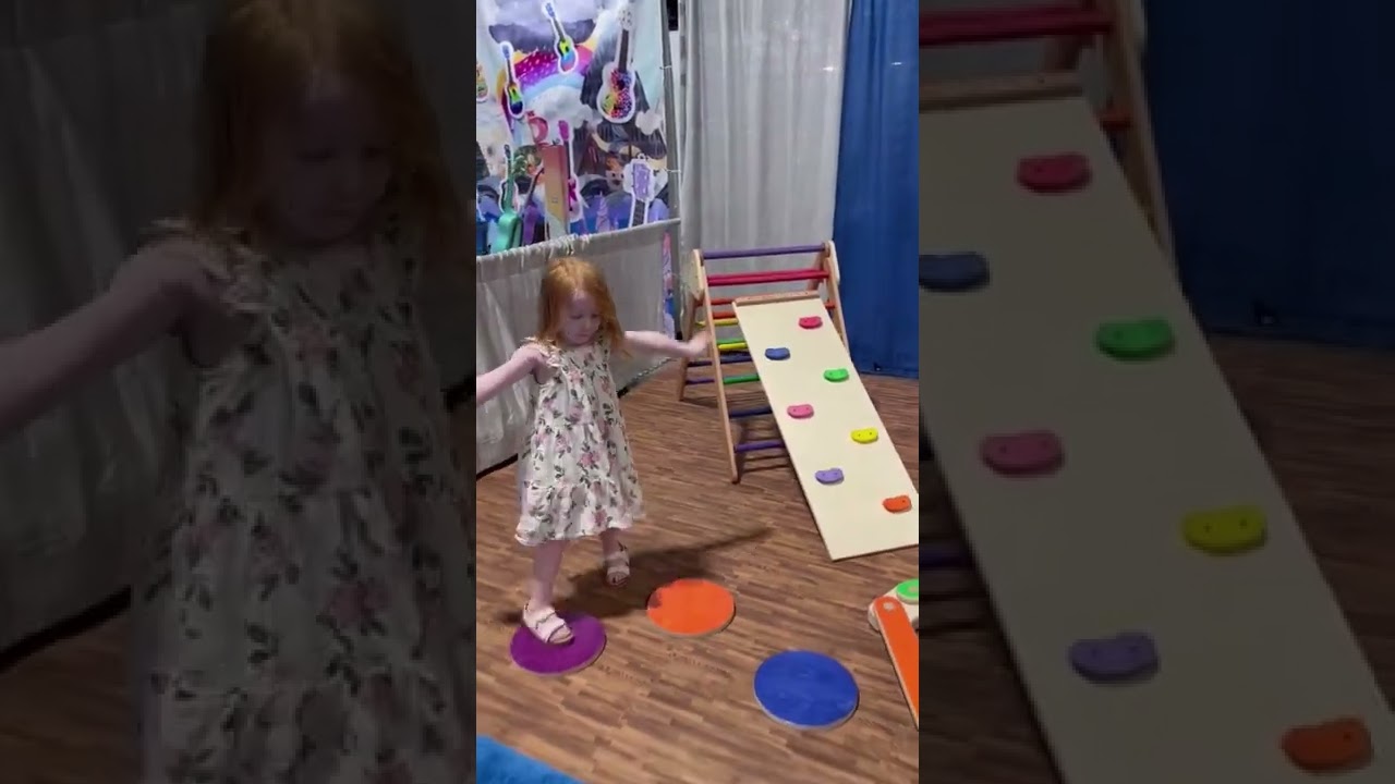 Kids playing at ASTRA 2022 Bunny Hopkins Booth