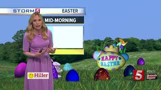 Heather's morning forecast: Sunday, April 21, 2019
