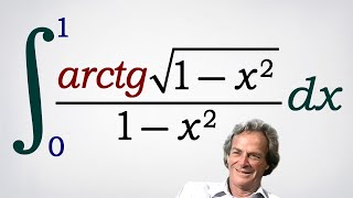 Интеграл с арктангенсом и корнем. Трюк Фейнмана