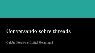 Programação em Lua com threads