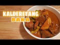 BEEF KALDERETA