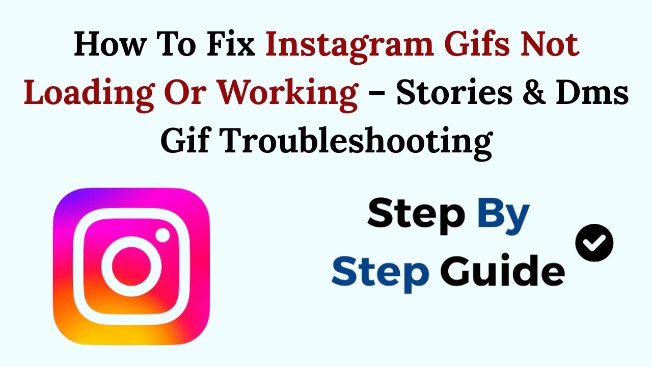 Как исправить проблему с загрузкой или неработоспособностью GIF-анимаций в Instagram (2026) – Уст...