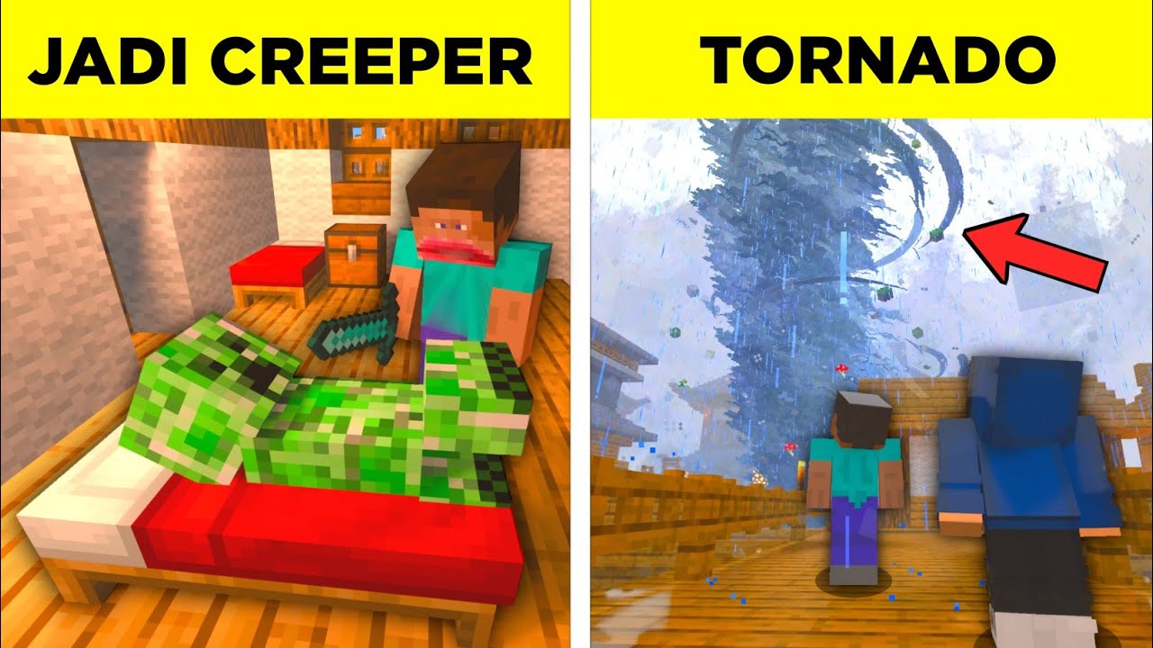 65 Cara PRANK Teman Kalian Di Minecraft Sampai NANGIS - YouTube