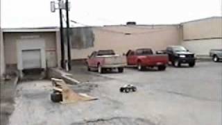Jumping the Gulch (semi loading dock).