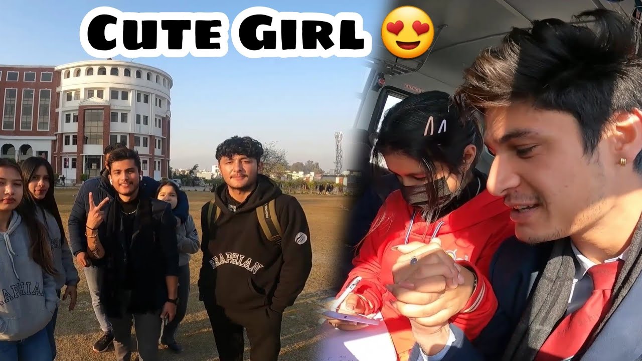 Cute college girl help me in exam ❤