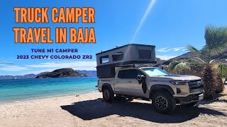 Truck Camping in Baja - Taking our Tune Outdoor Camper to Bahia Concepción, Mexico