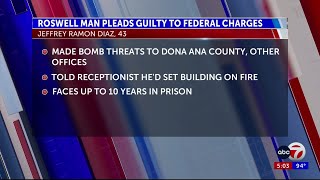 Roswell man pleads guilty to bomb threat charge