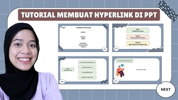 CARA TERMUDAH MEMBUAT HYPERLINK DI PPT | Tutorial