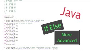 Java - Advanced If Else Statement