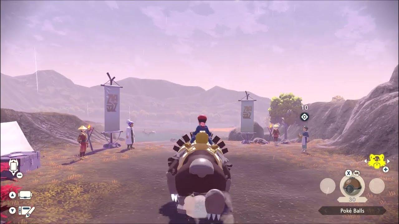Pokémon Legends Arceus How To Ride On Ursaluna (How To Switch To