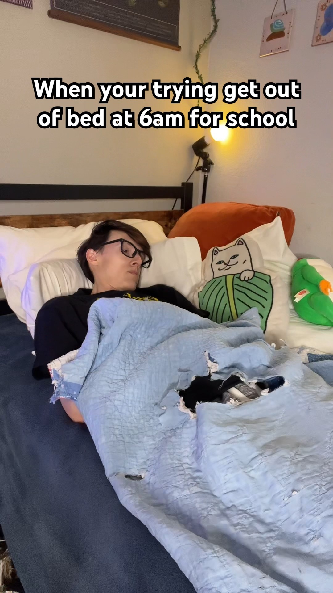POV: Getting Out of BED for SCHOOL #TheManniiShow.com/series