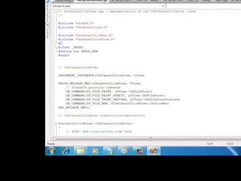 How To Override Built in Menu Of An MDI Application In App Wizard Generated Code in VC++