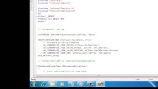 How To Override Built in Menu Of An MDI Application In App Wizard Generated Code in VC++ screenshot 2