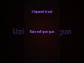 I figured it out uzis rail gun #md