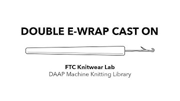 Double E-Wrap Cast On