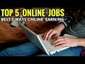Top 5 Online Part/Full Time Jobs | Jobs For Students | Online Work From Home | Online Work In India