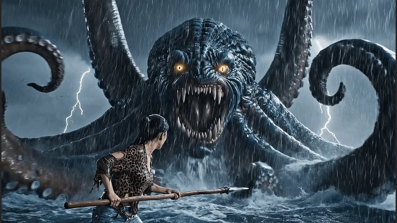 Official Trailer | The Girl Who Fought the Giant Octopus , The Girl Who Defied the Ocean